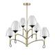 Подвесная люстра Vele Luce Oro VL5654P16, изображение 2