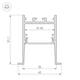 Профиль Arlight SL-Comfort-4551-F-2000 Anod Black 031766, изображение 2