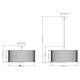 Подвесной светильник Arte Lamp Mallorca A1021SP-5SS, изображение 4
