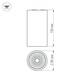 Потолочный светодиодный светильник Arlight SP-Polo-R85-1-15W Day White 40deg 022950, изображение 5