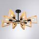 Потолочная люстра Arte Lamp Brussels A8030PL-8BK, изображение 3