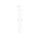 Подсветка для зеркал Nowodvorski Ice Tube Led S 8118, изображение 2