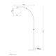 Торшер Arte Lamp Paolo A4060PN-1PB, изображение 2