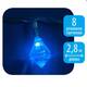 Светодиодная гирлянда Uniel 220V синий LD-S0280-020/DTA BLUE IP20 DIAMONDS 07922, изображение 5