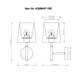 Бра Arte Lamp Rodos A2589AP-1SS, изображение 4