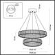 Подвесной светодиодный светильник Odeon Light Vekia 5015/60L, изображение 2