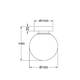 Настенный светильник Maytoni Basic form MOD321WL-01W, изображение 2