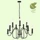 Подвесная люстра Lussole Lgo Roosevelt GRLSP-8198, изображение 4