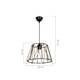 Подвесной светильник Toplight Georgiana TL1607H-01BK, изображение 4