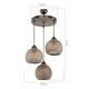 Подвесная люстра Toplight Lizbeth TL1612R-03DB, изображение 4