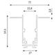 Шинопровод встраиваемый Lumker SY-LINK-20T2-2.5-BL 019296, изображение 2