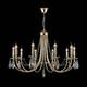 Подвесная люстра Crystal Lux Victoria SP10 Gold/Amber, изображение 4