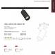 Трековый магнитный светодиодный светильник Arte Lamp Linea A4631PL-1BK, изображение 2