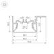 Профиль Arlight Foled-50-Ceil-Side-2000 035770, изображение 2