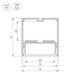 Профиль Arlight  SL-Line-7477-2000 Black 029939, изображение 2