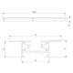 Шинопровод однофазные встраиваемый Elektrostandard Track Rail BK Recessed 85082/00 a057091, изображение 2