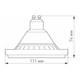 Лампа светодиодная диммируемая Arlight GU10 15W 4000K прозрачная AR111-Unit-GU10-15W-Dim Day4000 025, изображение 2