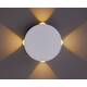 Настенный светодиодный светильник Arte Lamp Tamburello A1525AP-1WH, изображение 3