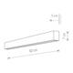 Настенный светильник Nowodvorski Straight Wall Led M 7561, изображение 2