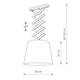 Подвесной светильник Nowodvorski Tosca 9048, изображение 3