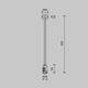 Крепление потолочное Maytoni Technical Accessories for tracks Flarity TRA158C-SL1-B, изображение 2