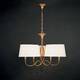 Подвесная люстра Mantra Paola Painted Gold 3540, изображение 4