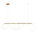 Подвесной светильник Loft IT Thread 10388P/B Brass, изображение 4