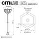 Парковый светильник Citilux Forts CLU10P3, изображение 12