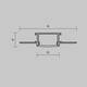 Рассеиватель для профиля 61×14 Maytoni Led Strip ALM-6114-O-DF-10M 642015, изображение 5