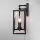 Уличный настенный светильник Elektrostandard Candle 35150/D черный a058260, изображение 3