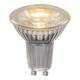 Лампа светодиодная Lucide GU10 5W 2700K прозрачная 49008/05/60, изображение 3