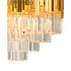 Подвесная люстра Natali Kovaltseva Vertigo 81440/8C Gold, изображение 3