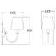 Бра Arte Lamp Gracie A7301AP-1PB, изображение 4