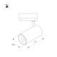 Трековый светодиодный светильник Arlight LGD-SPOT-2TR-R45-7W Warm3000 (BR, 24 deg, 230V) 042544, изображение 2