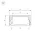 Профиль Arlight LINE-1708-2000 WHITE 044234, изображение 3