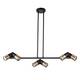 Подвесная люстра Indigo Doppio 11036/6R Black V000452, изображение 4
