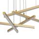 Подвесной светодиодный светильник Indigo Paralleli 14017/5P Gold V000087L, изображение 3