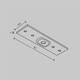 Пластина соединительная Maytoni Technical Magnetic track system Exility TRA034C-21W, изображение 2
