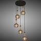 Подвесная люстра Reluce 02001-0.9-05 Smoke, изображение 3
