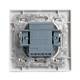 Переключатель одноклавишный перекрестный Stekker Эрна белый PSW10-9009-01 39925, изображение 4