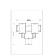 Настенный светильник Arte Lamp Theemin A4068AP-3SG, изображение 2