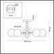 Потолочная люстра Lumion SUNDAY 6525/5C, изображение 2