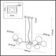 Подвесная люстра Lumion MELONA 6508/10, изображение 2