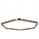 Подвесной светодиодный светильник Loft IT Titanium 10243XL Gold, изображение 5