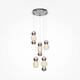 Подвесная светодиодная люстра Maytoni Drop MOD273PL-L80CH3K, изображение 6