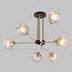 Подвесная люстра IMEX MD.5299-6-S-AB+BK, изображение 4