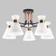 Потолочная люстра IMEX MD.5692-5-S-COFFEE+FGD