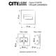 Встраиваемый светодиодный светильник Citilux Скалли CLD007K5, изображение 2