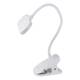 Настольная светодиодная лампа на прищепке Uniel ULM-D602 10W/3000-6000K/DIM White UL-00011095, изображение 2