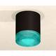 Комплект накладного светильника Ambrella light Techno Spot XS7402013 SBK/BL черный песок/голубой (C7402, N7194), изображение 3